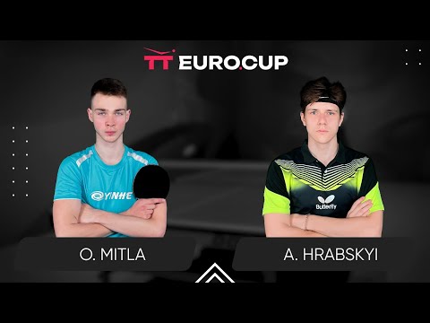 18:50 Oleksii Mitla - Andrii Hrabskyi 08.02.2024 TT Euro.Cup Ukraine Master. TABLE 3