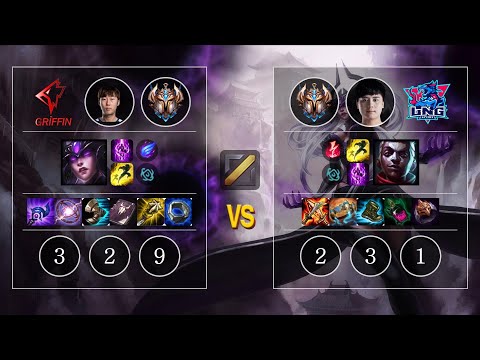 GRF jjun Syndra vs LNG Maple Ekko Mid - KR Challenger Patch 10.10