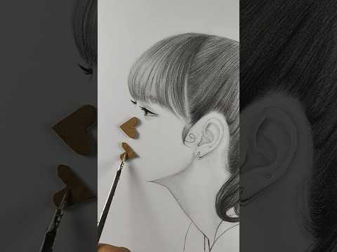 Try this drawing hack 🤌❤️✍️  #art #artist #cartoon #drawing #satisfying #paint #anime #shorts #lisa