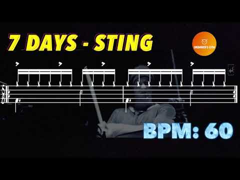 7 Days Groove - Sting  - Vinnie Colaiuta Playalong