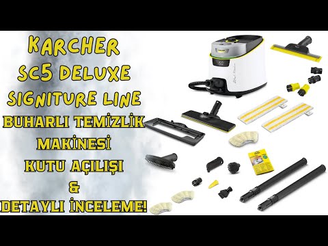 Karcher SC5 Deluxe Signature Line Steam Cleaner Unboxing & Review! The Power of Steam!