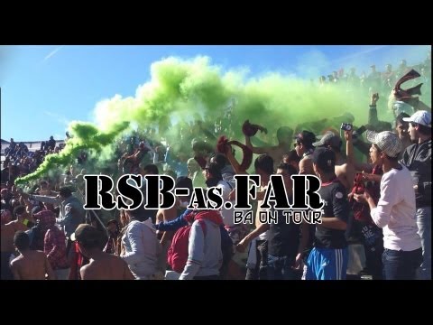 Ambiance des Black Army lors du match RSB-as.FAR ( 0-1 )