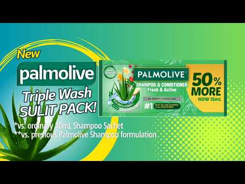 New Palmolive Fresh and Active Triple Sulit Sachet!