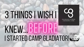 3 things I wish I knew before I started Camp Gladi