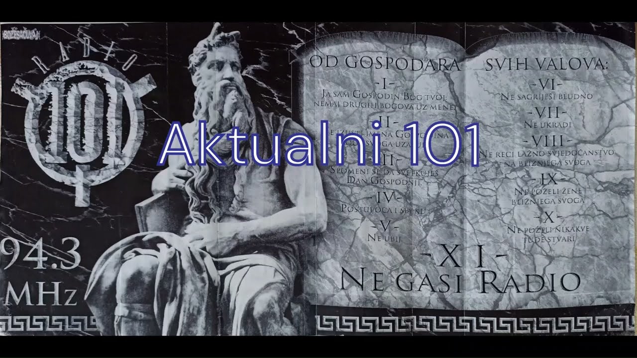 Aktualni 101 - 29. 12. 2007. #radio101 #zagreb