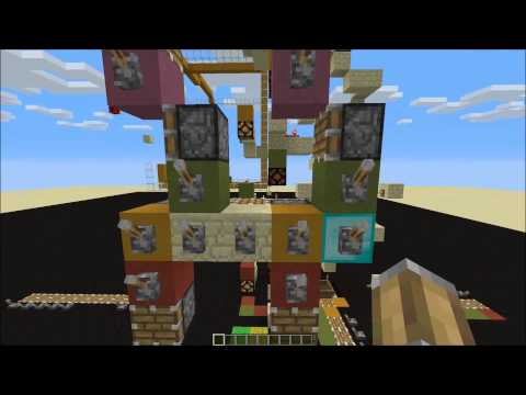 11 Different Signals Using Pistons Only - Wireless Redstone