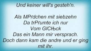 17298 Peggy March - Und Dann Will Es Keiner Gewesen Sein Lyrics