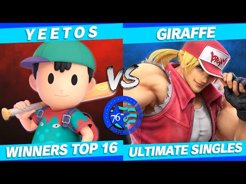 IHS Smash Wonderland - Y e e t o s (Ganondorf, Ness) Vs. Giraffe (Terry) Winners Top 16