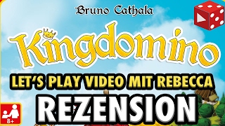 Kingdomino (Bruno Cathala, Pegasus 2016) - Let's Play Video - nominiert zum Spiel des Jahres 2017