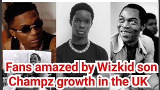 Download lagu Viral clip of Wizkid Son acknowledging Fela as master of Afrobeat, as he became top 3 in UK. mp3