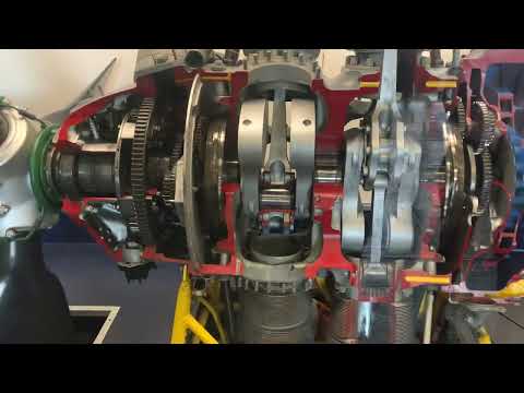 Pratt & Whitney R-2800 Double Wasp Engine Cutaway