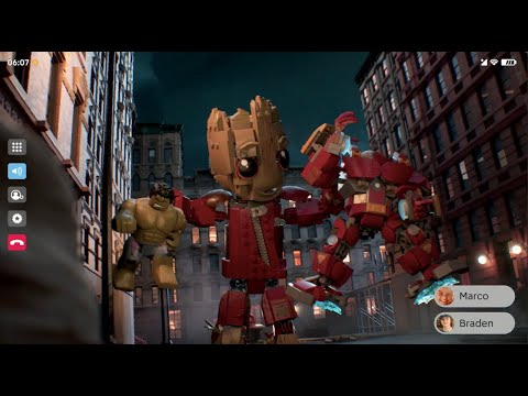 Hulkbuster and Hulk Battle in the LEGO® Marvel BRICKVERSE 🏆💥