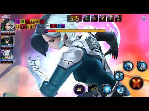 Marvel Future Fight T3 Deadpool & Luna vs WBU Ebony stage 81