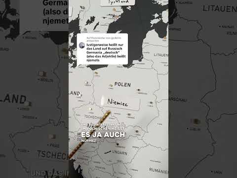 Antwort gjelbrim es gibt da Sprachliche Gemeinsamkeiten für den Begriff Deutschland oder Deutsch.