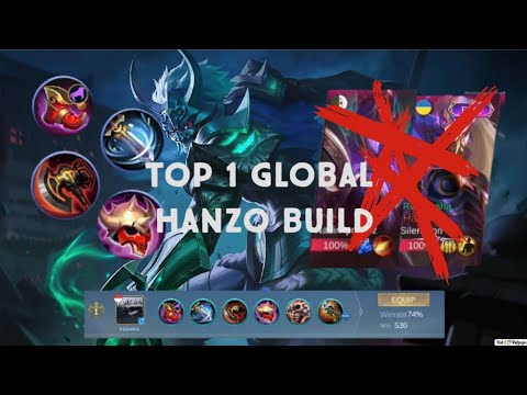 Top 1 Global Hanzo build in my performance. The Pale Phantom Hanzo gameplay. Gonzy.
