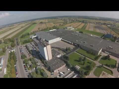 Sokolow Podlaski z lotu ptaka - Zaklady miesne