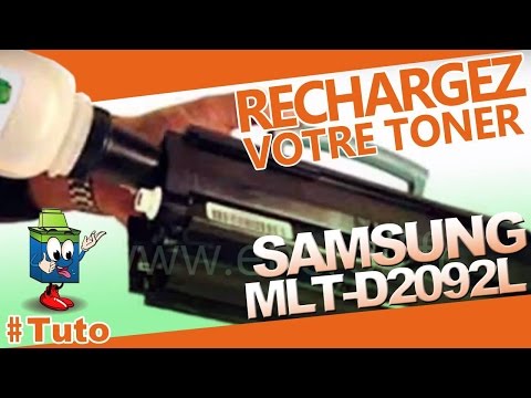comment remplir toner samsung