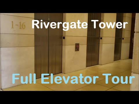 Full Elevator Tour: ThyssenKrupp Traction Elevators at Rivergate Tower - Tampa, FL