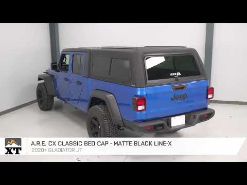 Jeep Gladiator JT A R E CX Classic Bed Cap Matte Black Line X Review & Install, C&H Auto Accessories