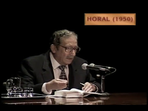 JAIME SABINES lee sus POEMAS en el Palacio de Bellas Artes (EVENTO COMPLETO)