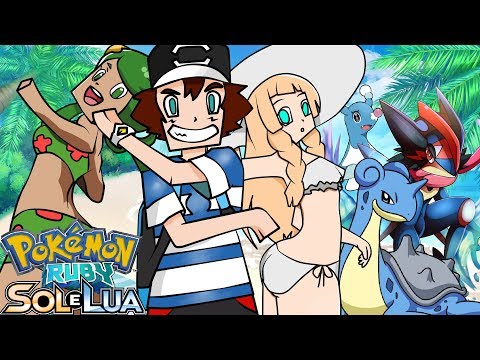 Minecraft: CORRIDA NA PRAIA POKEMON !!! - Pokemon Ruby Sol E Lua 🌗 #302 ‹ Goten ›