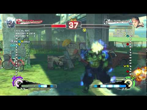 SSFIVAE~ Oni (Chris Hu NYC) vs.  Ryu (Joey Miggs81) HD