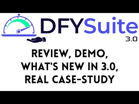 DFY Suite Review Demo Bonus - No Accounts Needed DFY Social Syndication System Video