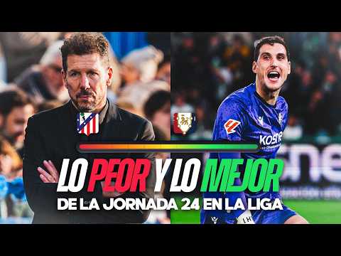 NOTES FROM MATCHDAY 24 OF THE LEAGUE