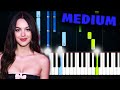 Olivia Rodrigo - vampire - Piano Tutorial (MEDIUM)