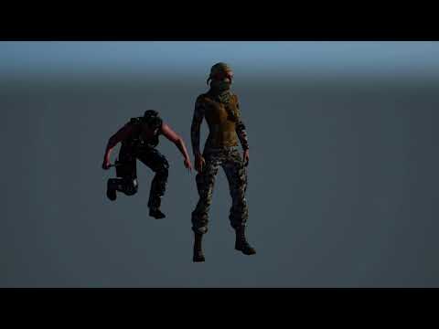 iClone Motions | Knives | Test / Preview