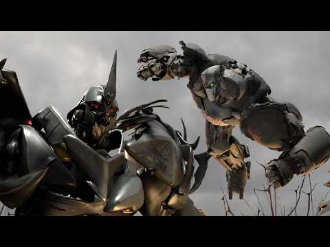 Transformers: OPTIMUS PRIMAL VS GRIMLOCK - BATTLE OF THE BEASTS