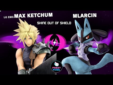 Shine Out Of Shield HDR - Mlarcin (Lucario) vs Max Ketchum (Cloud) - Shine OOS HDR Winners Top 32
