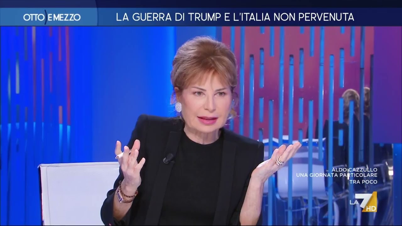 Caso Crosetto, discussione in studio lascia senza parole Gruber: “Ma c’è bisogno di ...