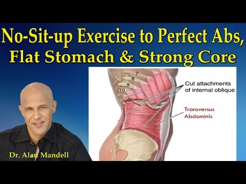 The No-Sit-Up Exercise to Perfect Abs, Flat Stomach and Strong Core - Dr Mandell