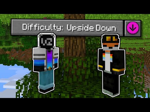 Minecraft, but it's UPSIDE DOWN! ft. Fundy