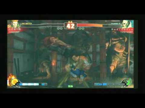 SF4:Hiko Seijuurou (Gu) vs Radiowave (Sa) - Maxim Hero