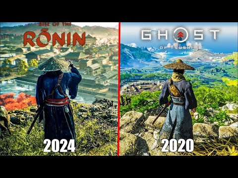 Ghost of Tsushima vs Rise of the Ronin - Physics and Details Comparison