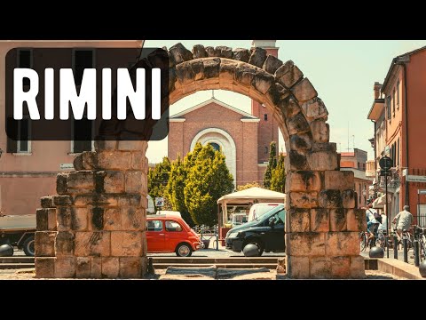Rimini, Italy 🇮🇹 - Virtual Walking Tour City - 2022 - 4K/60FPS ASMR