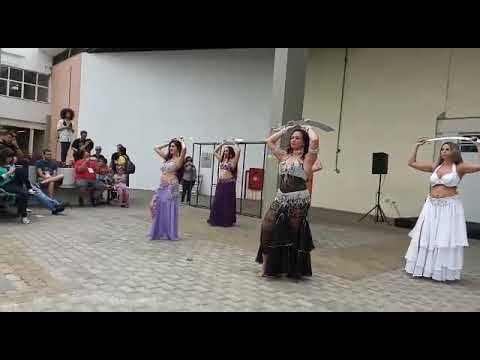 Apresentação Dança com espada na Fatec osasco 2019