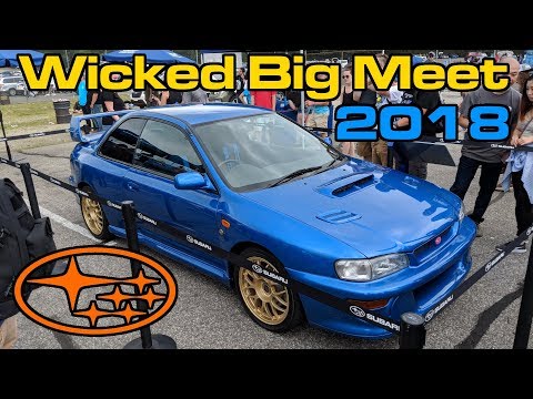 Wicked Big Meet 2018 - Full Walkthrough of Largest Subaru Meet - YouTube