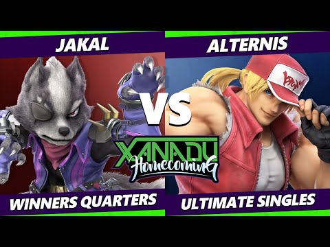 Xanadu Homecoming Winners Quarters - Jakal (Wolf) Vs. Alternis (Terry) Smash Ultimate - SSBU