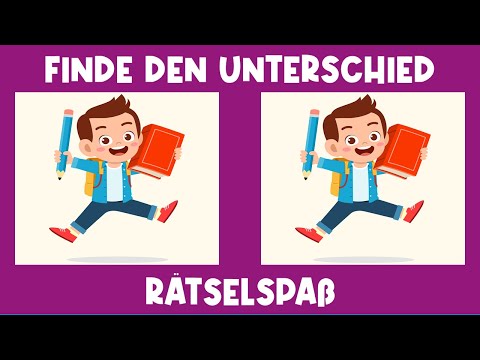 FINDE DEN UNTERSCHIED FÜR KINDER - RÄTSELSPAß - AB 4 JAHRE - Nr. 86