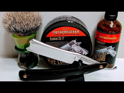 FCS Moth3rf@ck3r, Wade and Butcher ⅞ FBO Straight Razor Shave