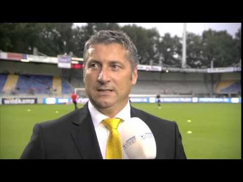 Ruud Brood [pregame] RKC Waalwijk - Roda JC Kerkrade 24 augustus 2012