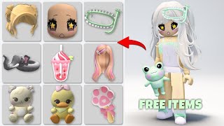 HURRY! GET ROBLOX FREE ITEMS & HAIRSTYLES 😱🥰