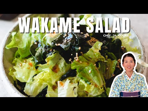 Japanese Seaweed Salad Recipe | Wakame Salad