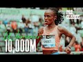 FULL RACE: Beatrice Chebet CRUSHES Women's 10,000m World Record | 2024 Prefontaine Classic