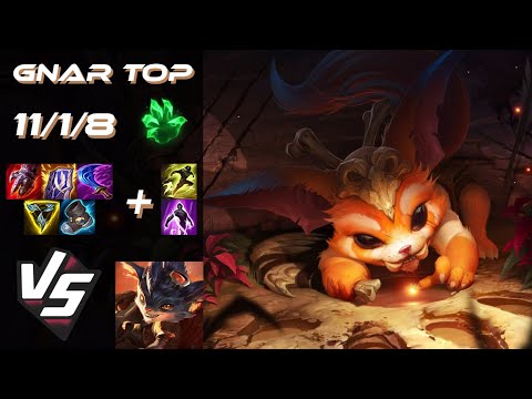 TOP Gnar vs Rumble - EU Challenger Patch 25.S1.7