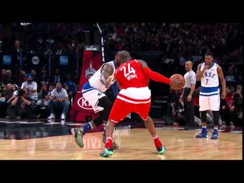 LeBron James Vs Kobe Bryant!! Nba All Star Game 2016
