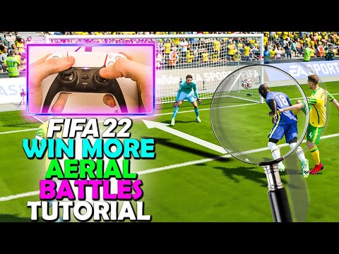 WIN MORE AERIAL BATTLES with this TECHNIQUE in FIFA 22 | How to WIN MORE HEADERS in FIFA 22